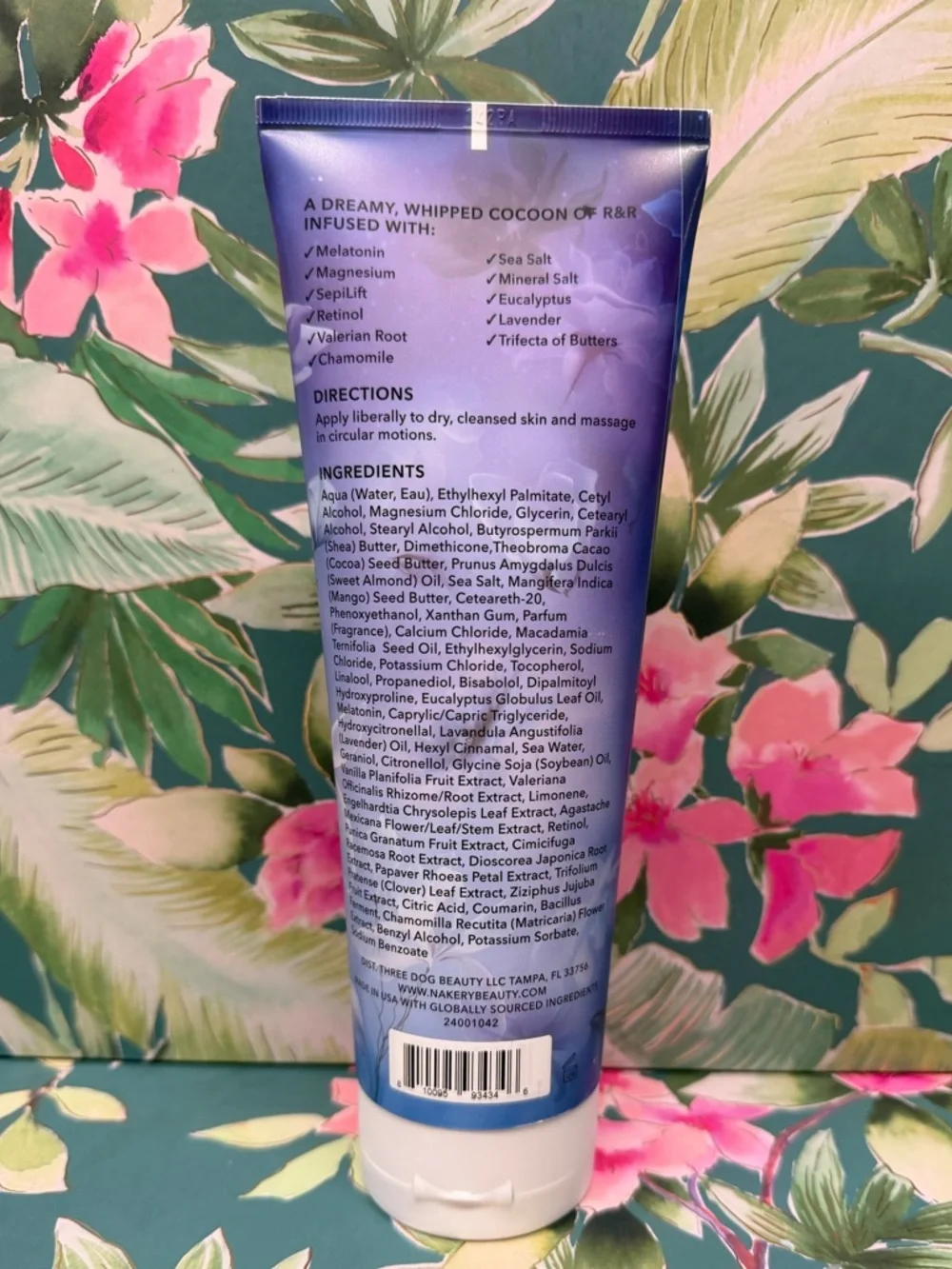 Nakery Beauty Relax + Repair Body Balm Melatonin & Magnesium NIP